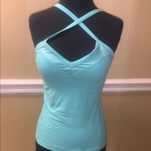 Alo Women's Aqua Halter Top